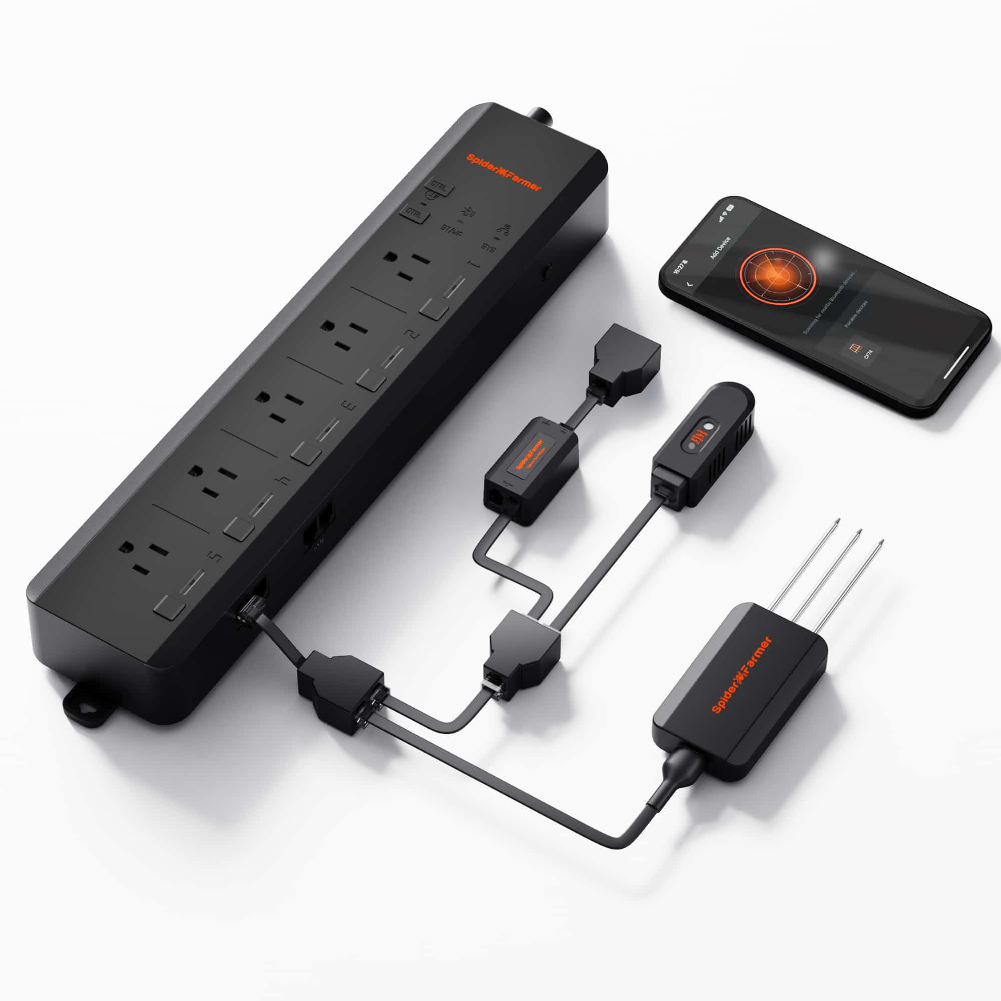 Spider Farmer GGS AC5 Smart Power Strip 2025